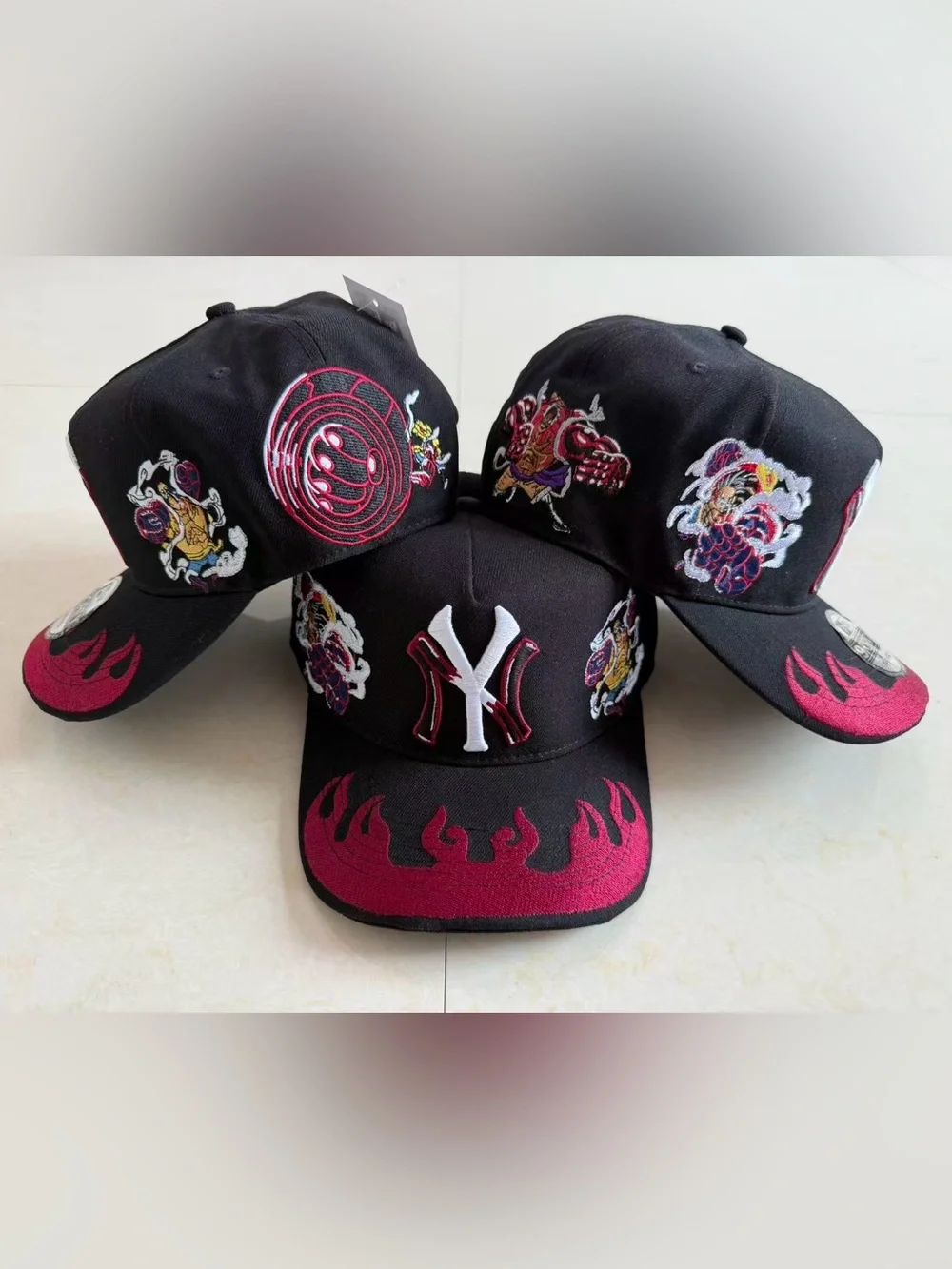 Monkey D. Luffy One Piece New Era Black Baseball Cap